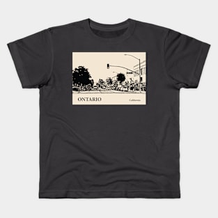 Ontario - California Kids T-Shirt